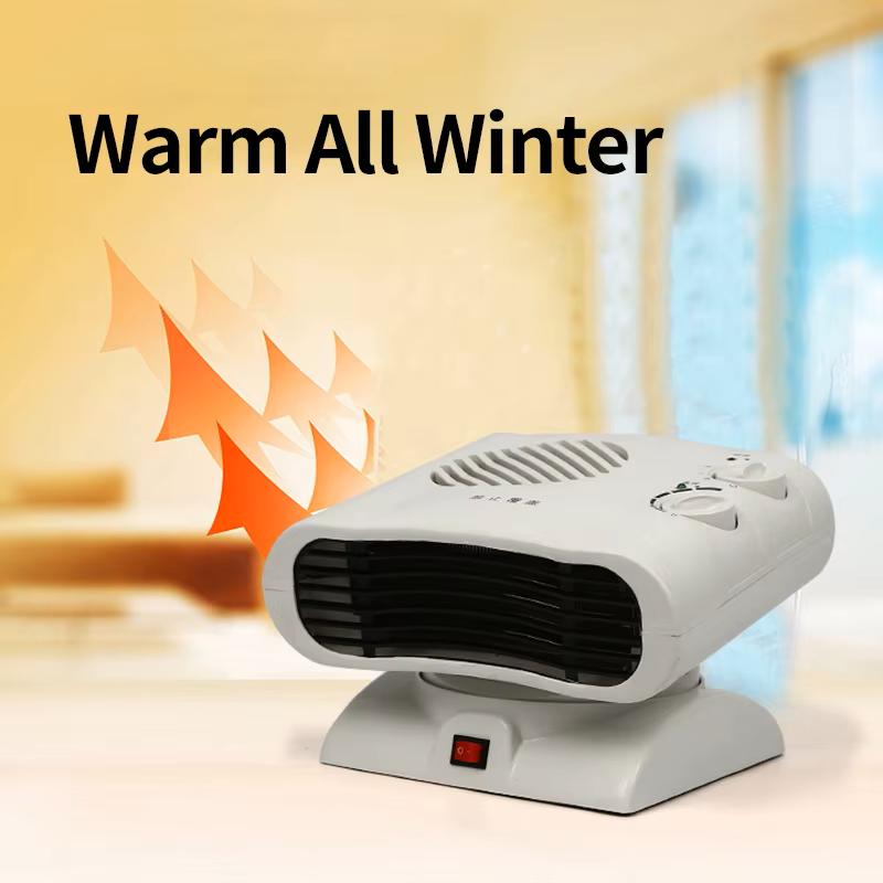 Electric Fan Heater 1500W Household Portable Strong Wind Warmer Heating Warmer for Room Office Foot Bed Warm Fan Heater 220V