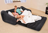INTEX Pull-Out Sofa Double Seat & King Size Bed Mattress 76"W x 87"L x 28"H
