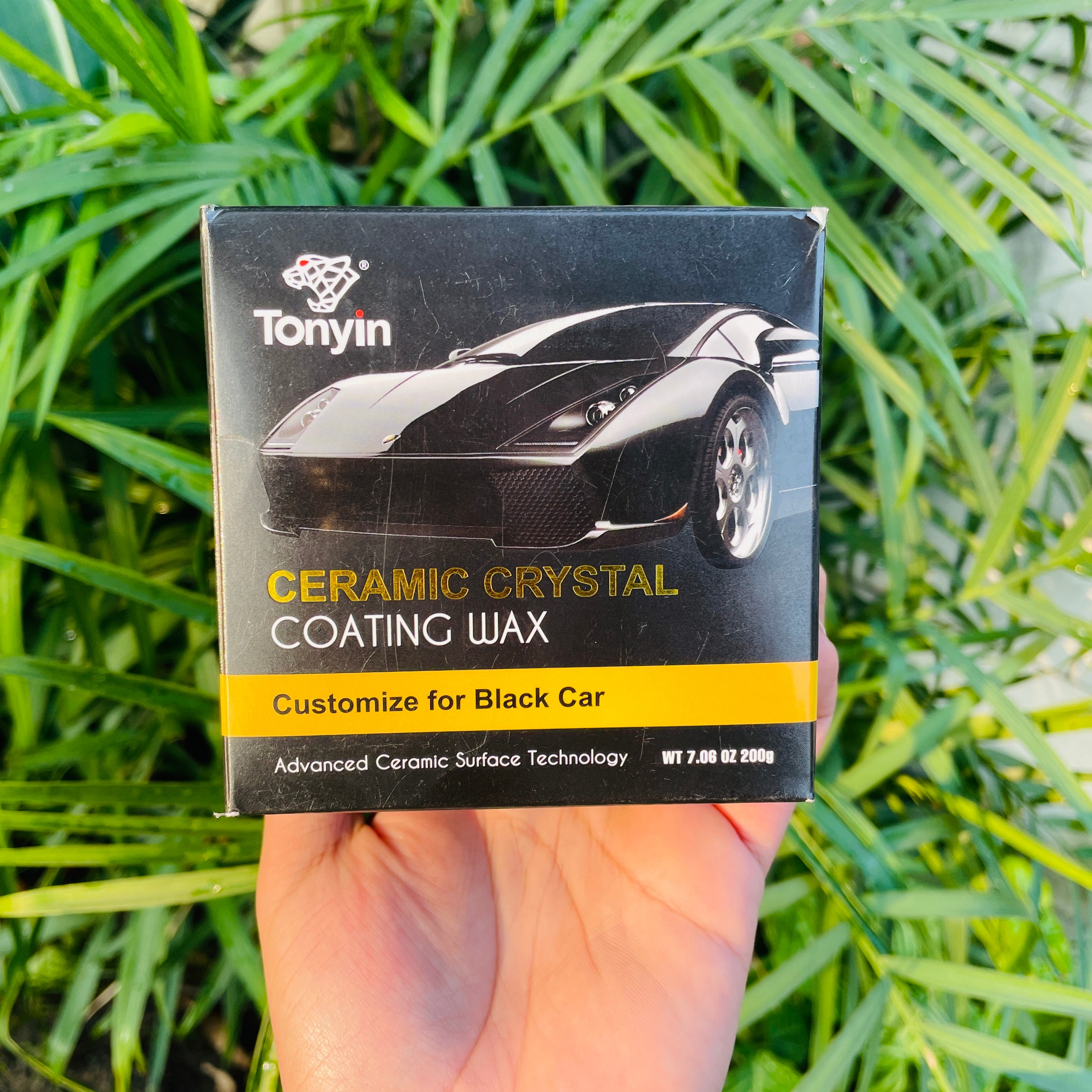 Advanced CERAMIC CRYSTAL COATING WAX (Black Car wax) 200g