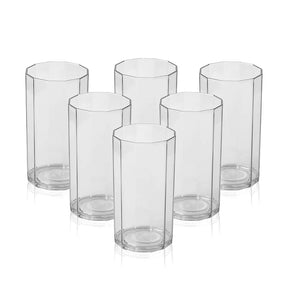 PARTY ACRYLIC GLASS M-8 PACK OF 6 - (250ML)