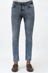 SKINNY FIT LIGHT BLUE RANDOM DENIM JEANS