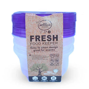 fresh FOOD CONTAINER PACK OF 3 - (S/M/L)