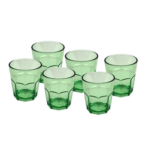 PARTY ACRYLIC GLASS M-4 PACK OF 6 - (250ML)