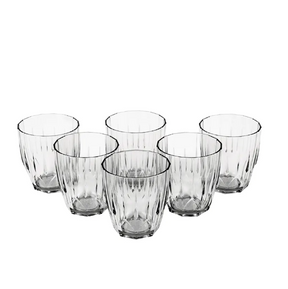 PARTY ACRYLIC GLASS M-10 PACK OF 6 - (250ML)