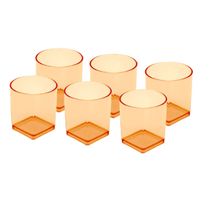 PARTY ACRYLIC GLASS M-1 PACK OF 6 - (250ML)