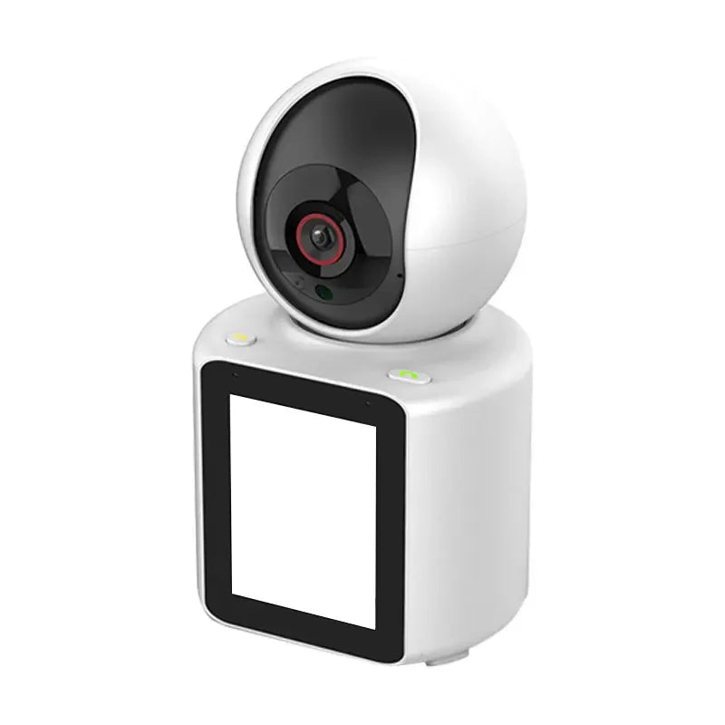 Video Calling Smart WiFi Camera with Screen | Two-Way Video Calling | Full HD Resolution | Wide Angle View | Human Detection | App Control | One-Button Call | PTZ Control