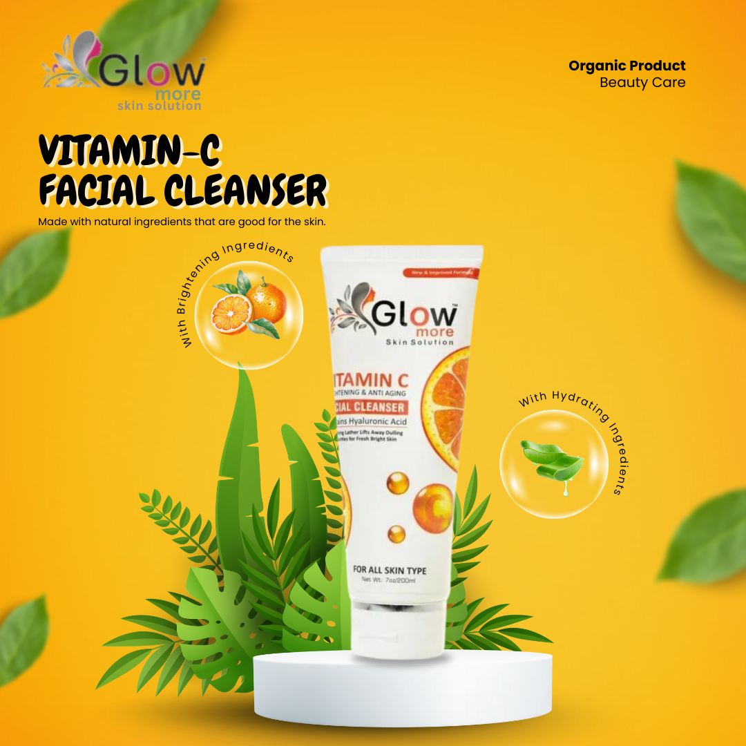 Glow More Vitamin-C Facial Cleanser (200ml)