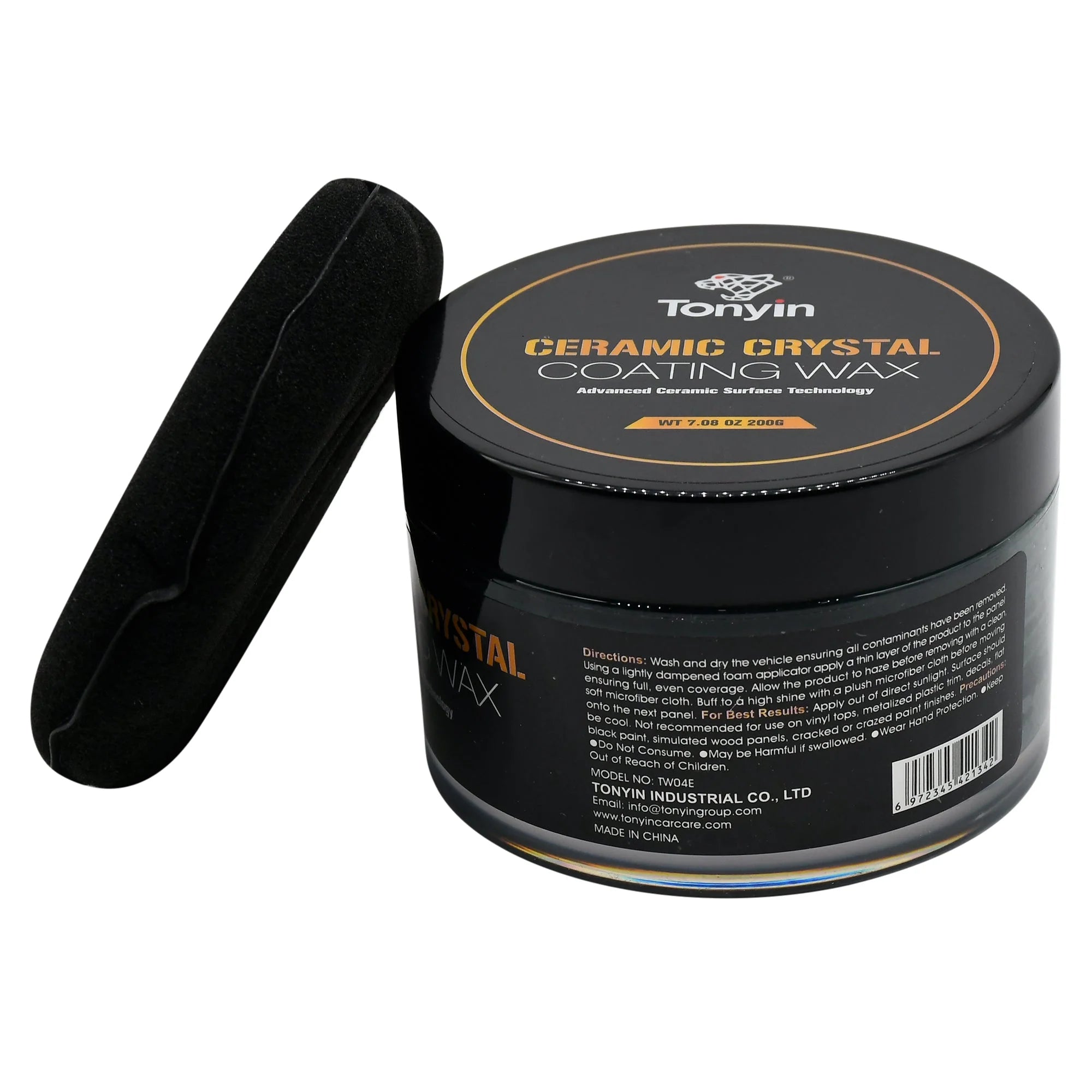 Advanced CERAMIC CRYSTAL COATING WAX (Black Car wax) 200g