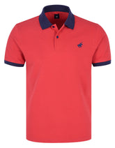 Red Cotton Polo Shirt