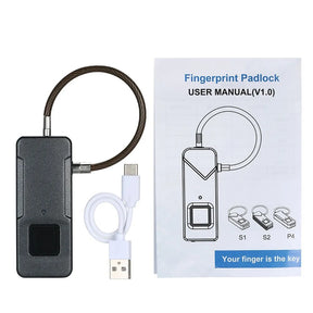 Smart Fingerprint lock  Fast unlock, guaranteed Fipilock Smart Fingerprint  4 month battery timng