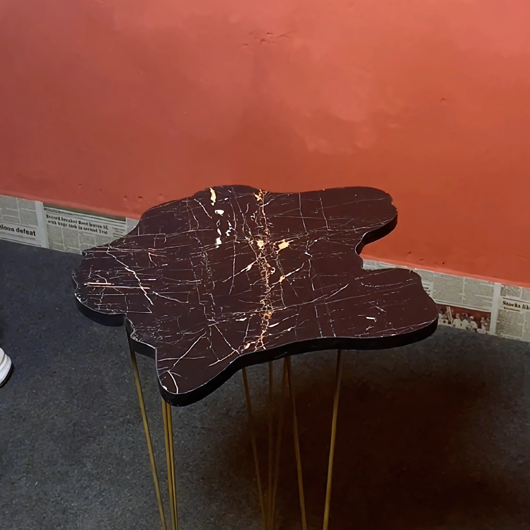 World Map Shape Side Table/Coffee