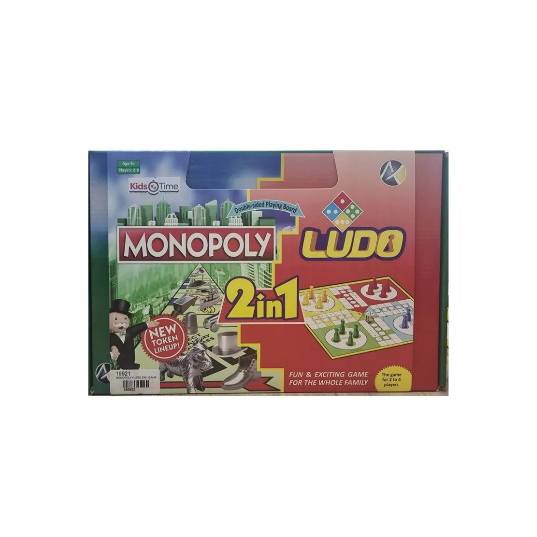 2 in 1 Monopoly , Scrabble and Ludo Game 3 Board Game Sets with best Quality Collection