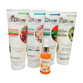 GLOW MORE FACIAL KIT WITH SERUM (PACK OF 4)