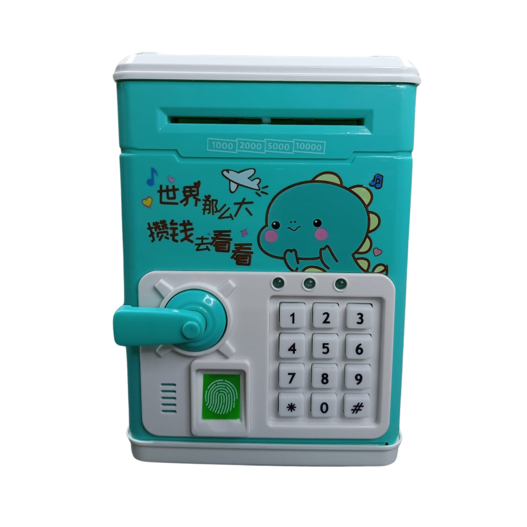 Electronic Bank Safe Box Money Boxes For Children Digital Coins Cash Saving Safe Deposit Mini ATM Machine Toys Kids Gift