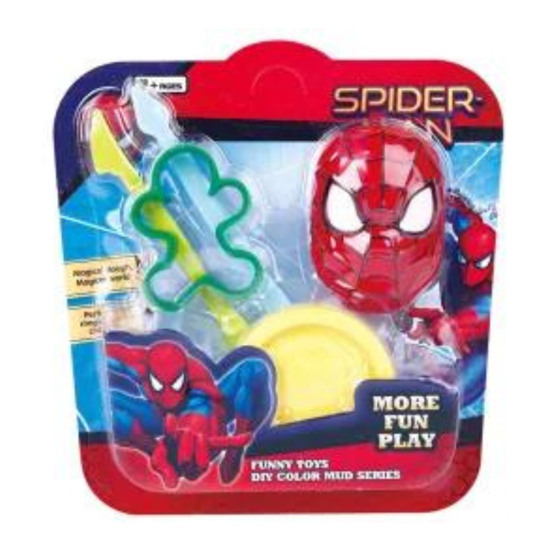 Creative Spider Man Choi Clay Mould Boy Toys for Children Play House Toys for Children Toys