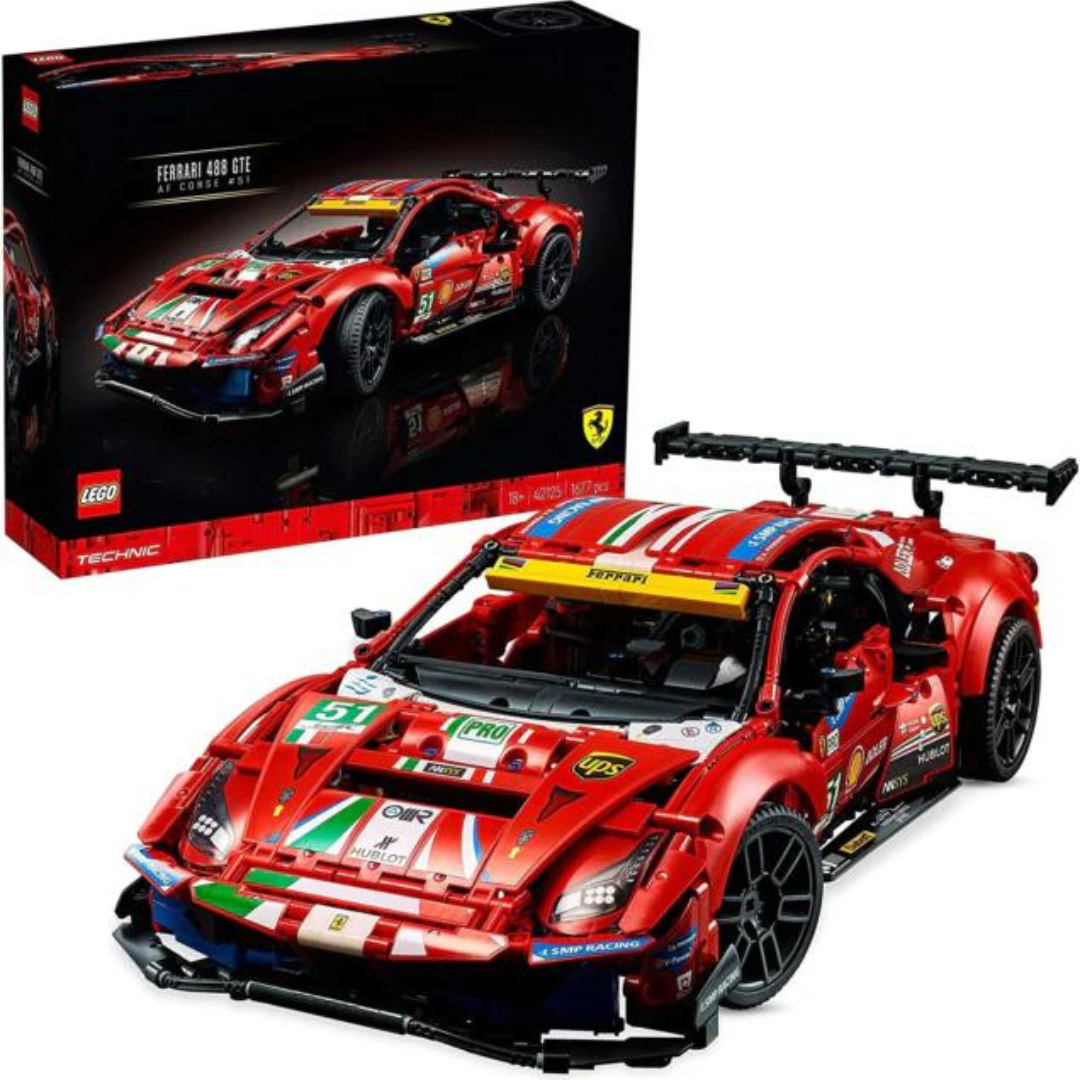 LEGO Technic 42125 Ferrari 488 GTE AF Corse #51