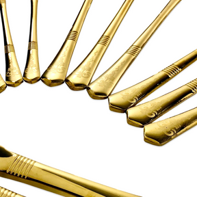 Premium Golden Cutlery Set  (Set of 24)