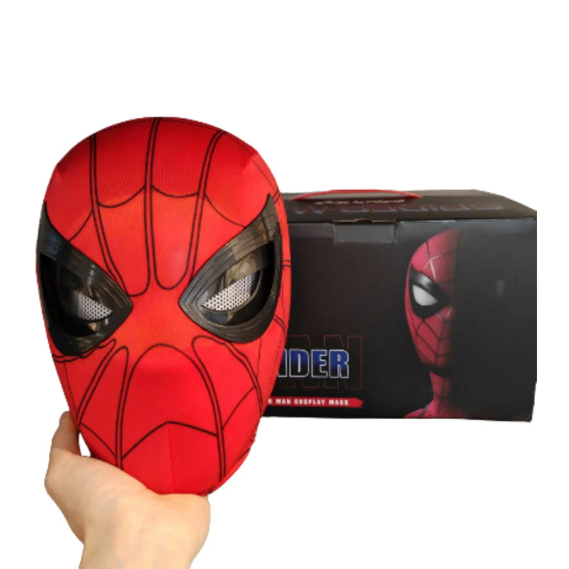 Cute Spiderman LED Super Face Mask Toy Set For Kids and Toddlers