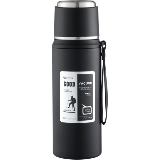1000ml Stainless Steel Vacuum Flask Supreme Quality Hot & Cold Water Bottle High Quality Imported Smart Collection for Sports, Gym, Travel, School & Office