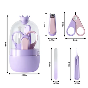 Baby Nail Care Kit Baby and Toddler Nail Clippers Set, Newborn Nail Clippers Pliers, Safe and Anti-Pinch for Babies and Kids