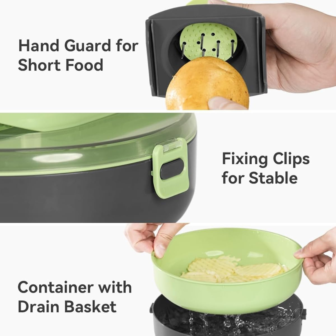 9-in-1 Vegetable Chopper-9 Blades chopper vegetable cutter-Kitchen