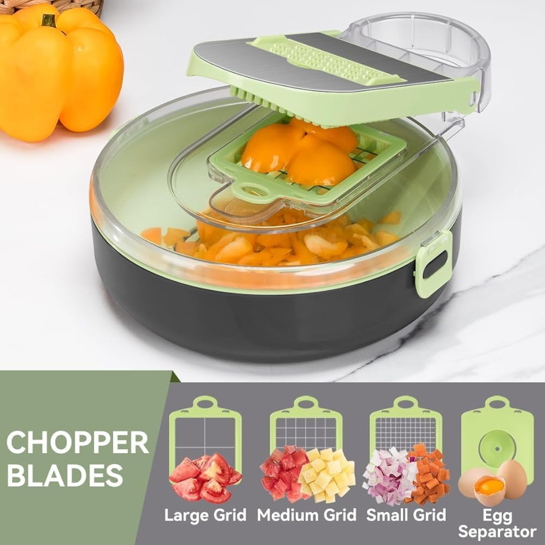 9-in-1 Vegetable Chopper-9 Blades chopper vegetable cutter-Kitchen