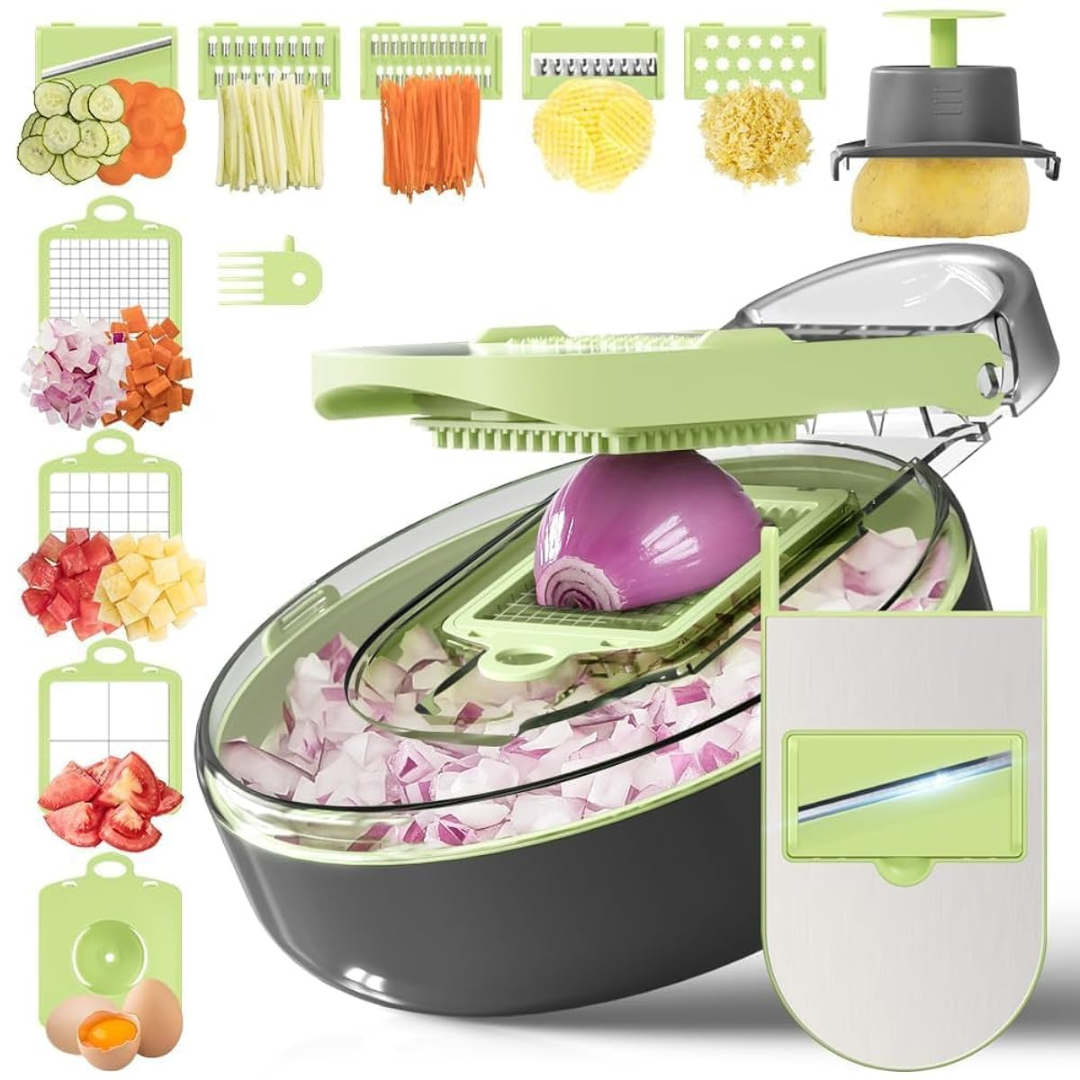 9-in-1 Vegetable Chopper-9 Blades chopper vegetable cutter-Kitchen