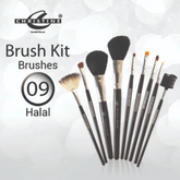 Christine Small Brush Kit Set - 9 Pieces