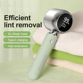 Lint Remover, Bobble Remover for Clothes, Fabric Shaver with 3 Replaceable Blades, Clothes Debobbler