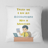 Accountant Not A Magician Cushion