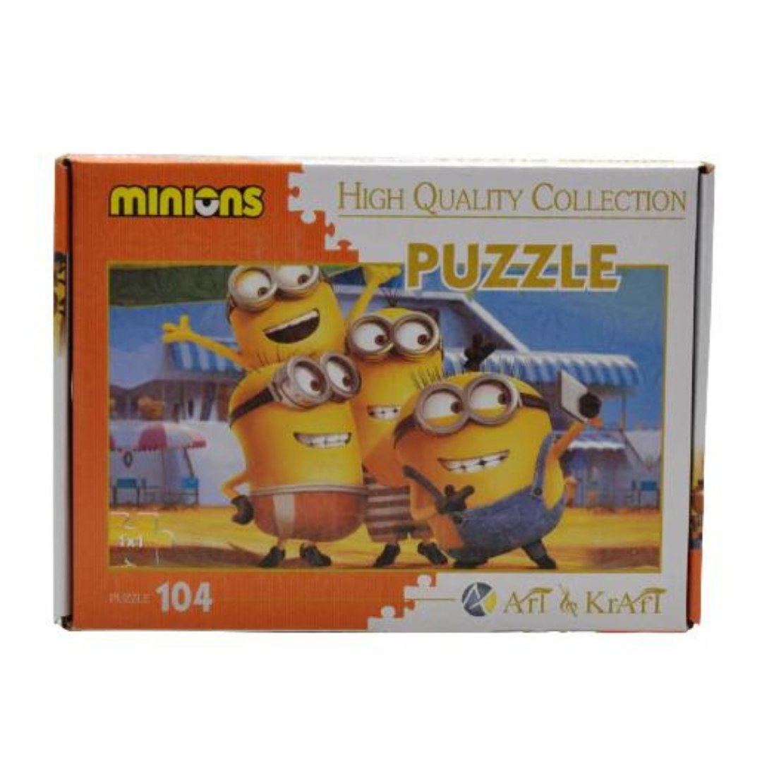 Minions Character Puzzle Game