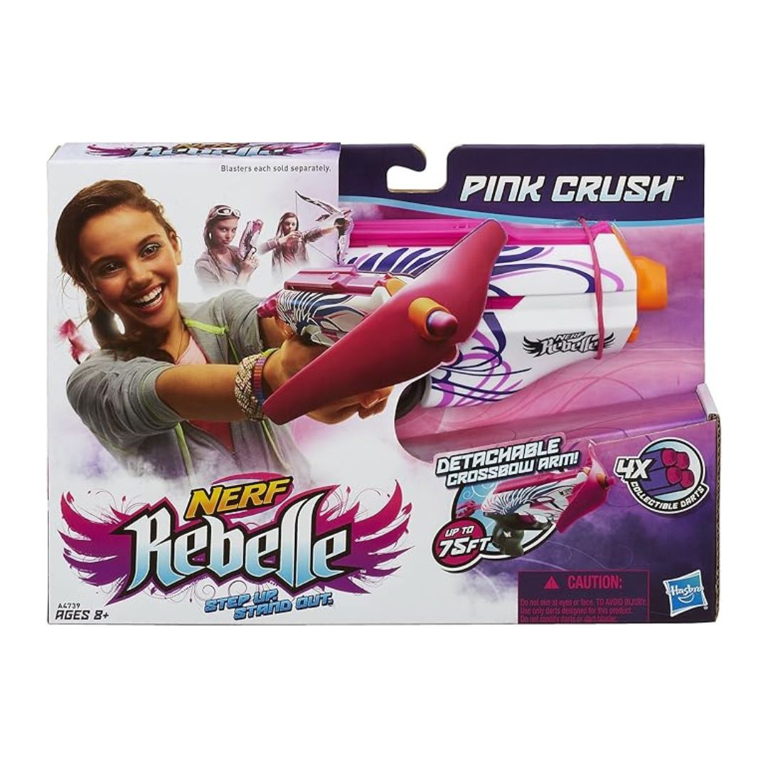 GUN NERF REBELLE SOFT BULLETS GUN HASBRO