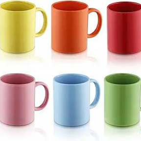 Coffee Mugs Set of 6 Pieces 12oz, Ceramic Cups with Handle