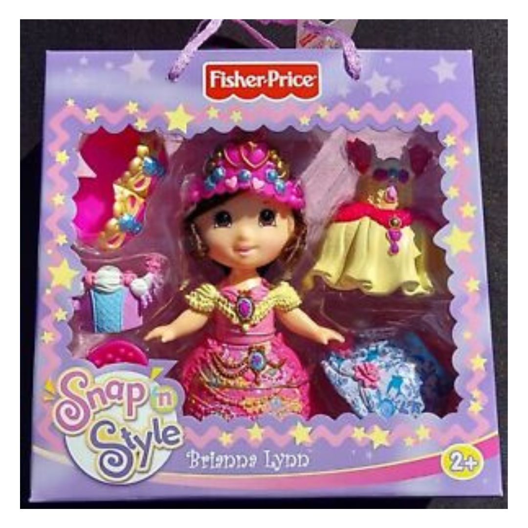 DOLL SNAP N STYLE ERIKA DOLL (J4502) (K4454) FISHER PRICE