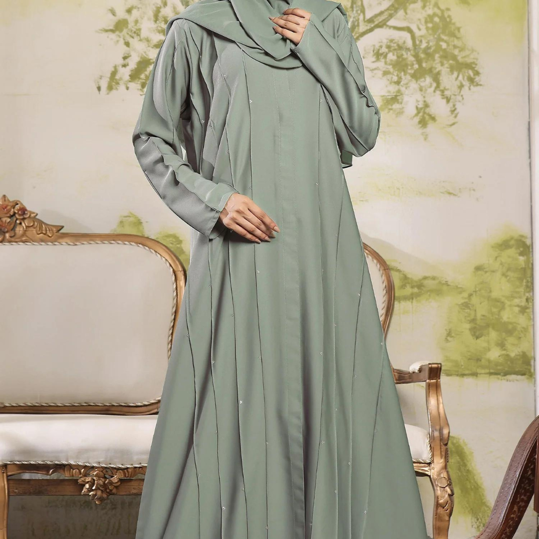 Nayab Abaya Collection By TGM Vol 25 Kehkashan D-05