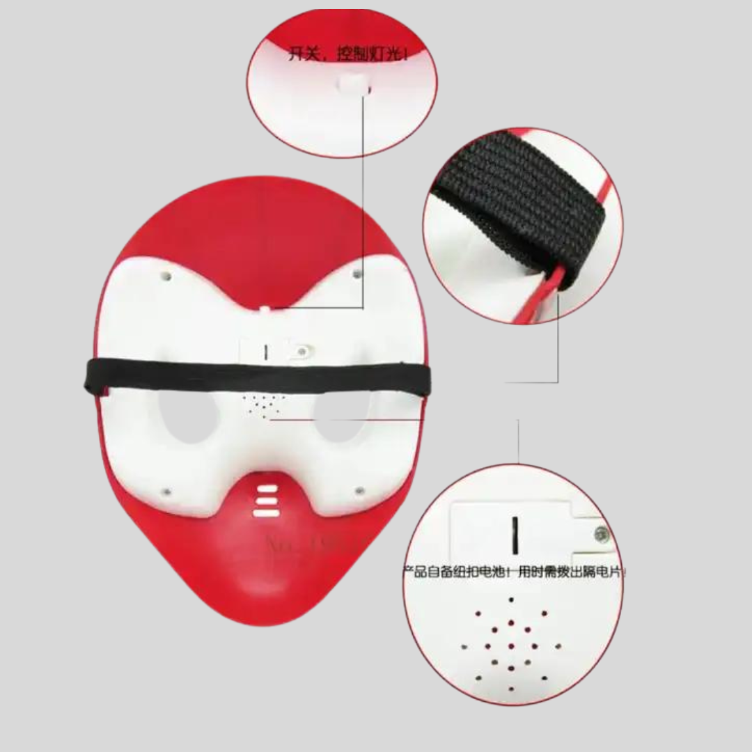 Cute Spiderman LED Super Face Mask Toy Set For Kids and Toddlers