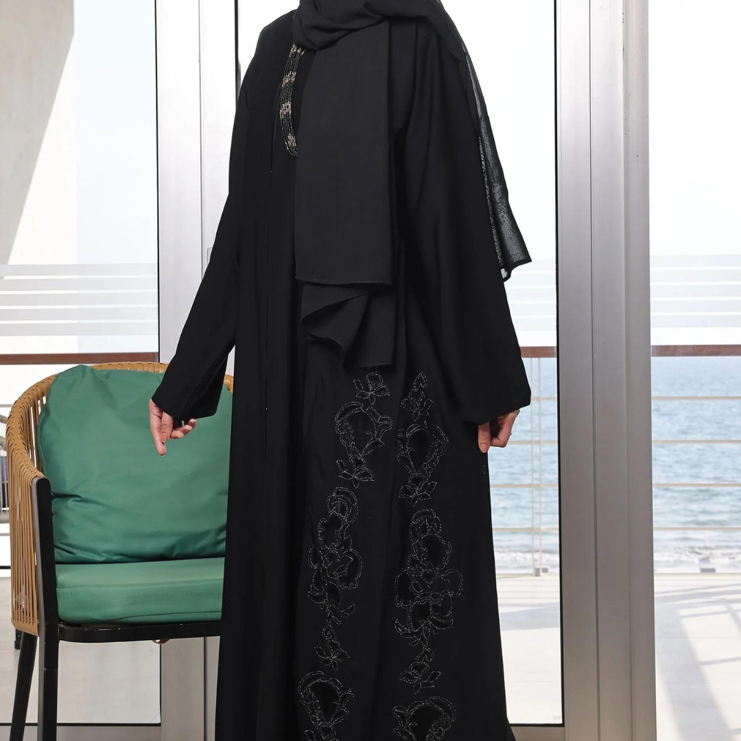 Nayab Abaya Collection By TGM Vol 25 Zafreen D-10