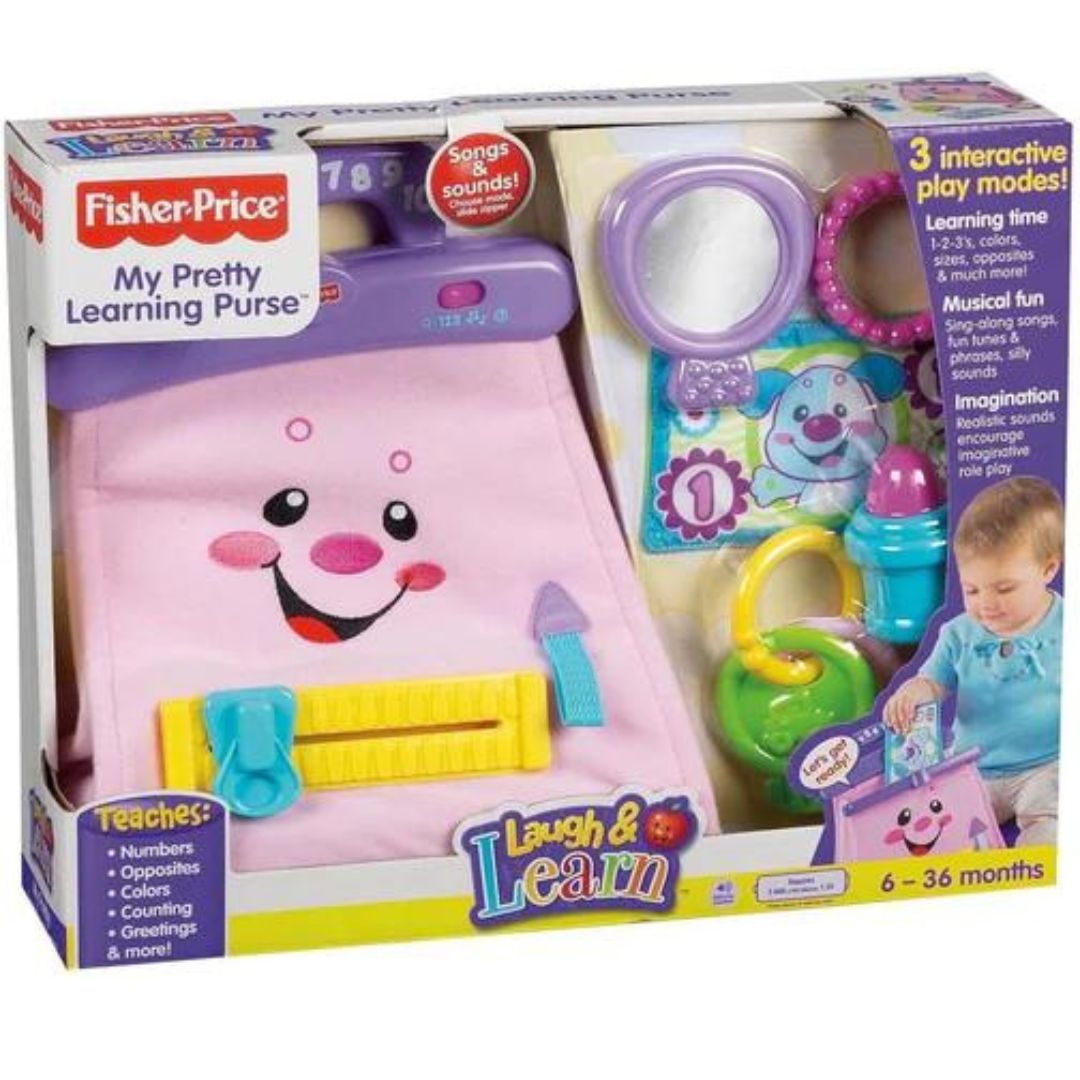 LEARNING TOYS LAUGH & LEARN PURSE (M6146) (M4340, M4146) FISHER PRICE