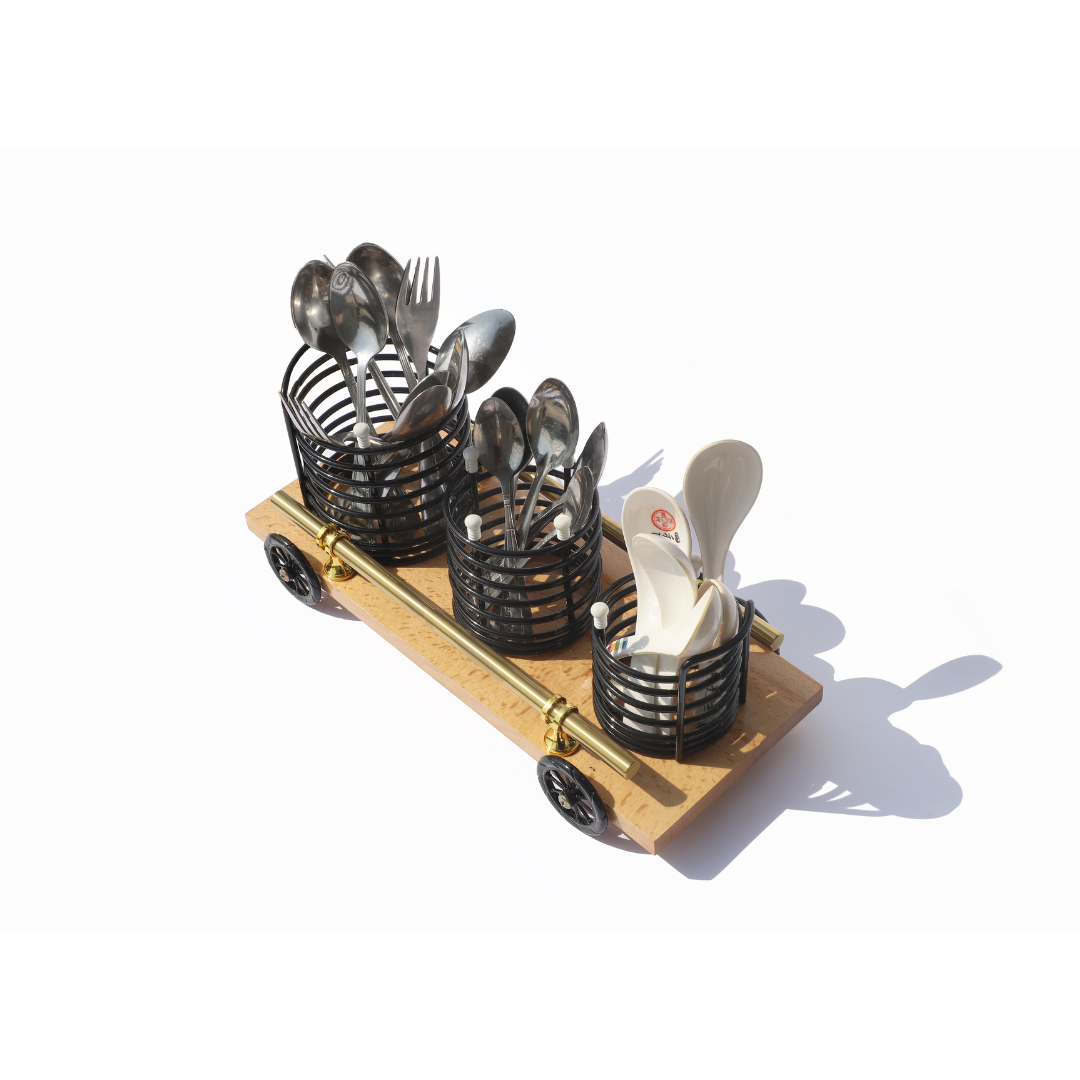 Spoon Stand (Wooden Bech)