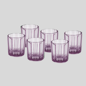 REAL ACRYLIC GLASS M-3 PACK OF 6 - (400ML)