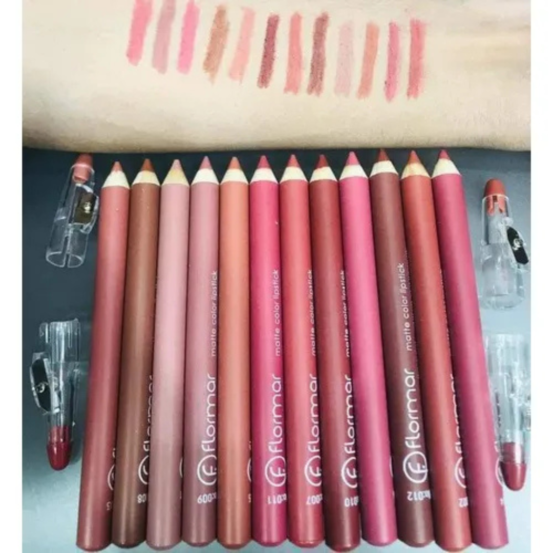 Lipstick Pencil pack of 12 / Lip liner / Lip Pencil