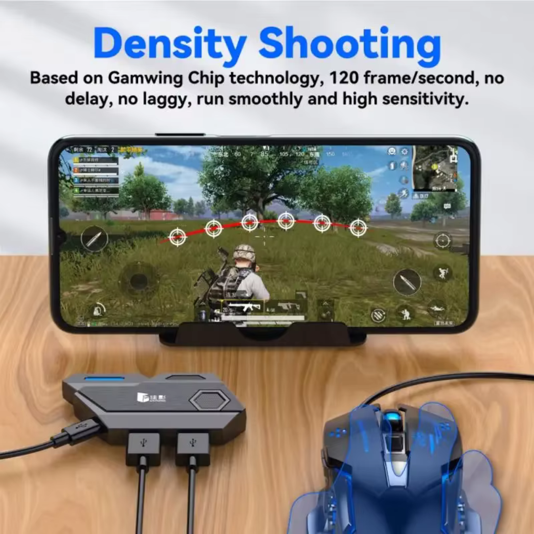 Professional Game Accessories Gamwing Mix SE/Elite Mouse & Keyboard Converter Faster Reaction For Android IOS Mobile PUBG Games