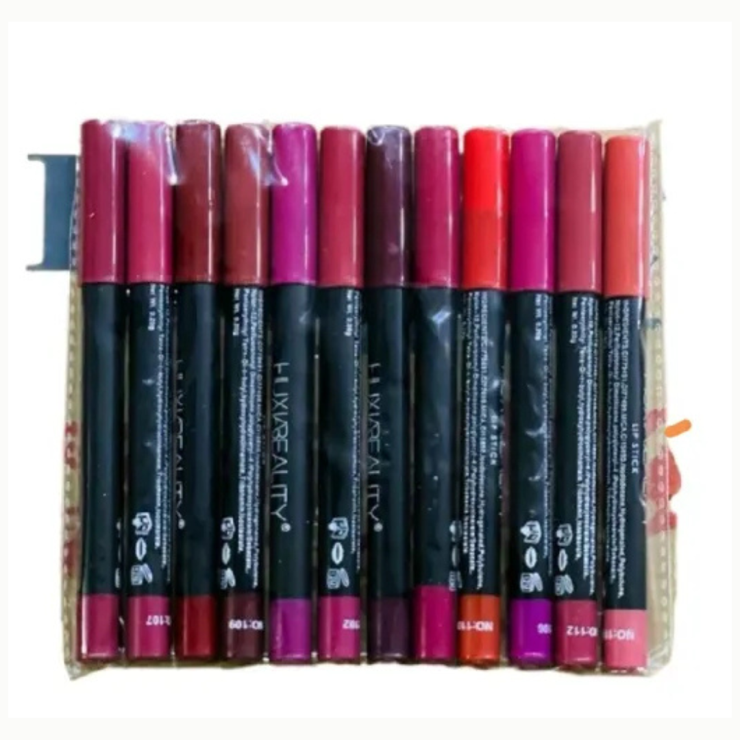 Makeup Matte Lipstick Pencils 12Pcs