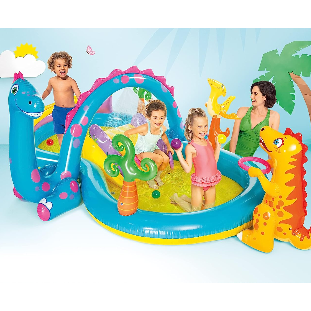 Dinoland Play Center (10' 11" L x 7'6" W x 3' 8" H )