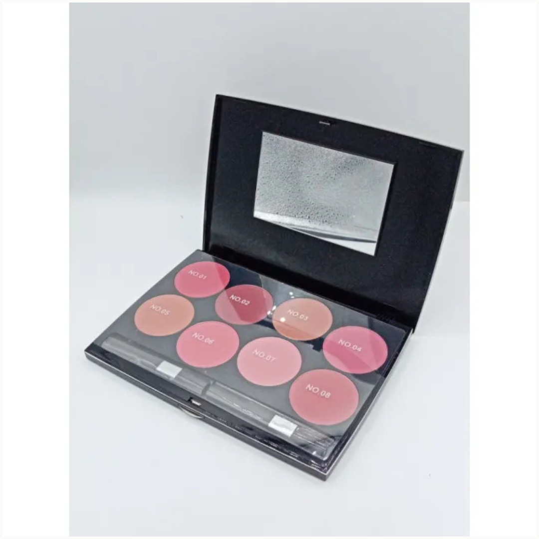 Christine 8 Color Blush On Kit - Setting 3