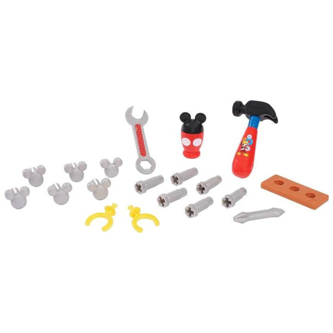 PLAY SET MICKEY MOUSE HANDY HELPER WORK BENCH DISNEY