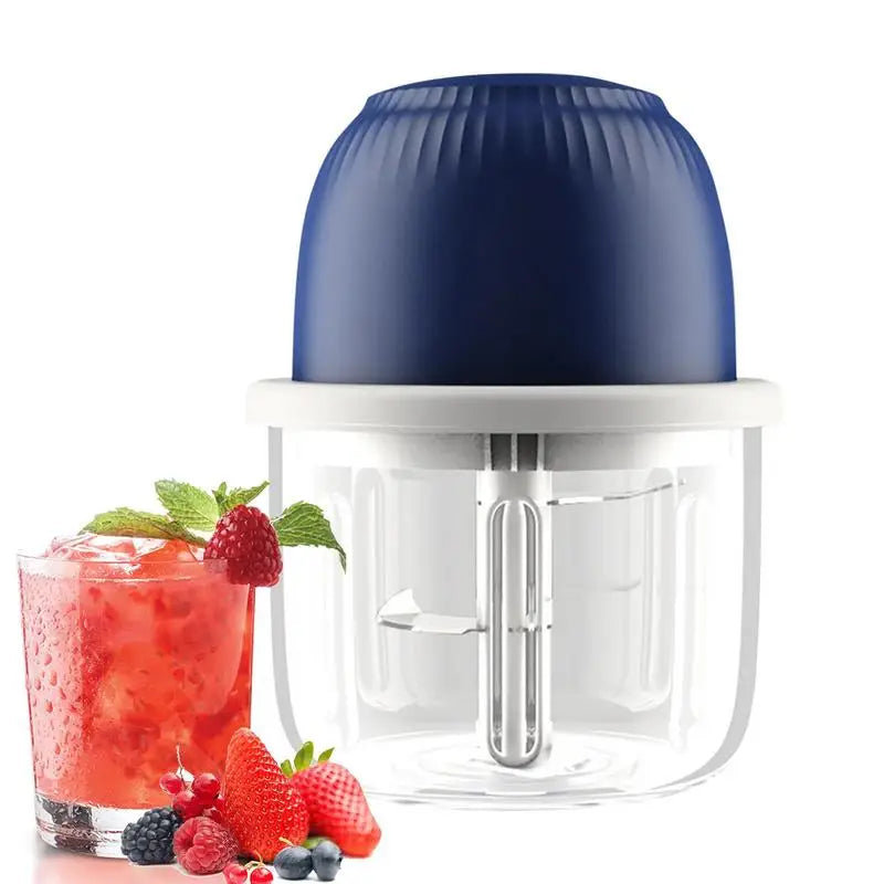 Electric Vegetable Chopper Portable USB Charging Food Processor Large Capacity Fruit Salad Onion Chopper With Safety Lock Design