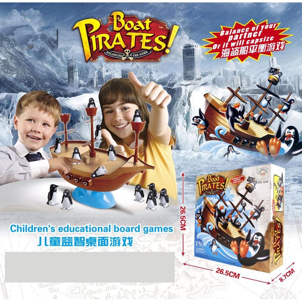 CHILDREN GAMES BOAT PIRA-TES