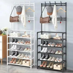 4 & 5 Tier Multi-Functional Shoe Rack Space Saving Organizer for Footwear & Accessories