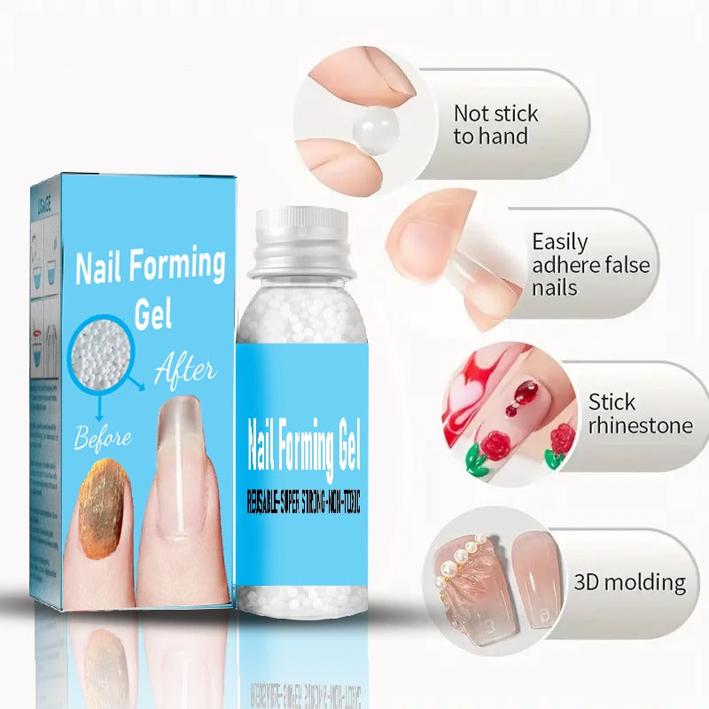 Super Strong Base and Cover Nail Gell Extra Strength Toenail & Fingernail Renewal, No Methanol, Fast & Visible Results, Formaldehyde-Free, Glycerin-Infused, Hyaluronic Acid, All Skin Types, Drying Formula  24-Hour Support